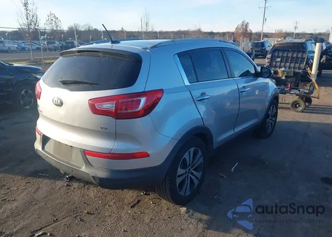 2013 Kia Sportage Ex из США, поврежденный, VIN KNDPCCA22D7484581